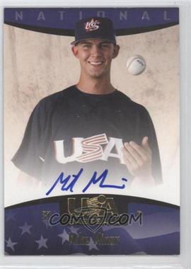 2008 Upper Deck 2007 USA Baseball National Teams - [Base] #74 - On-Card Signatures - Mike Minor