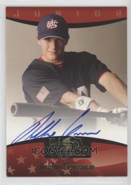 2008 Upper Deck 2007 USA Baseball National Teams - [Base] #84 - Junior Team On-Card Signatures - Robbie Grossman