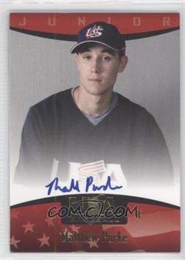 2008 Upper Deck 2007 USA Baseball National Teams - [Base] #94 - Junior Team On-Card Signatures - Matt Purke