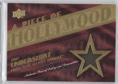 2008 Upper Deck A Piece of History - A Piece of Hollywood Memorabilia #HM-20 - 2007 Undershirt from "The Nanny Diaries" (Scarlett Johansson)