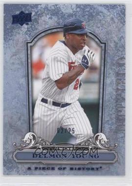 2008 Upper Deck A Piece of History - [Base] - Blue #57 - Delmon Young /25