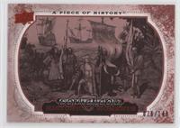 Historical Moments - Christopher Columbus #/149