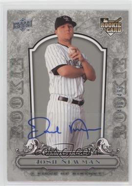 2008 Upper Deck A Piece of History - [Base] - Rookie Autographs #114 - Josh Newman /499