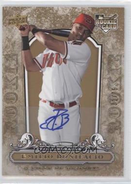 2008 Upper Deck A Piece of History - [Base] - Rookie Gold Autographs #101 - Emilio Bonifacio /75