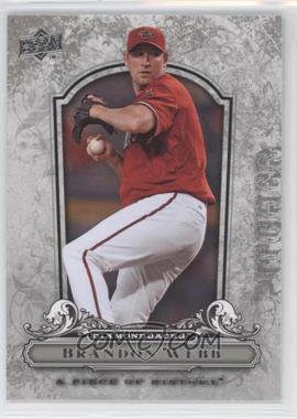 2008 Upper Deck A Piece of History - [Base] #1 - Brandon Webb