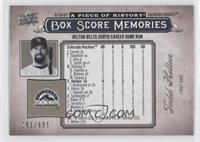 Todd Helton #/699