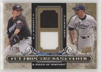 A.J. Burnett, Jake Peavy #/99