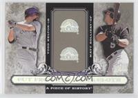 Todd Helton, Matt Holliday #/75