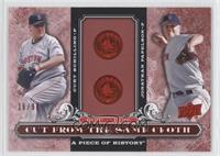 Curt Schilling, Jonathan Papelbon #/99