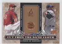 Randy Johnson, Johan Santana #/799