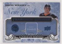 David Wright #/75