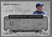 Jake Peavy [Noted] #/25