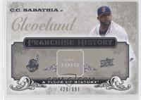 C.C. Sabathia #/699