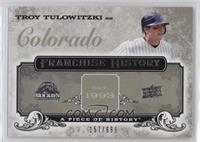 Troy Tulowitzki #/699