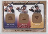 Matt Holliday, Carlos Lee, Jason Bay #/799