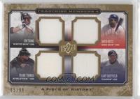 Jim Thome, David Ortiz, Frank Thomas, Gary Sheffield [EX to NM] #/99