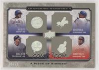 Jose Reyes, Rafael Furcal, Derek Jeter, Jhonny Peralta #/75