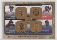 Jim Thome, David Ortiz, Frank Thomas, Gary Sheffield #/799