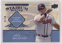 Chipper Jones #/75