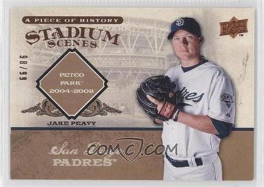 2008 Upper Deck A Piece of History - Stadium Scenes - Copper #SS45 - Jake Peavy /99