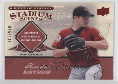 2008 Upper Deck A Piece of History - Stadium Scenes - Red #SS26 - Roy Oswalt /149