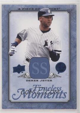 2008 Upper Deck A Piece of History - Timeless Moments - Blue #TM-35 - Derek Jeter /75 [EX to NM]