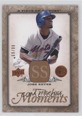 2008 Upper Deck A Piece of History - Timeless Moments - Copper #TM-30 - Jose Reyes /99