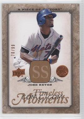 2008 Upper Deck A Piece of History - Timeless Moments - Copper #TM-30 - Jose Reyes /99