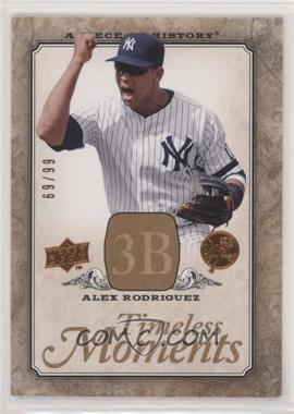 2008 Upper Deck A Piece of History - Timeless Moments - Copper #TM-36 - Alex Rodriguez /99