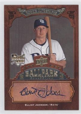 2008 Upper Deck Ballpark Collection - [Base] #119 - Rookie Autographs - Elliot Johnson