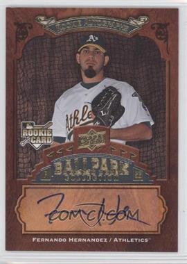 2008 Upper Deck Ballpark Collection - [Base] #124 - Rookie Autographs - Fernando Hernandez