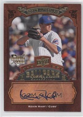 2008 Upper Deck Ballpark Collection - [Base] #137 - Rookie Autographs - Kevin Hart