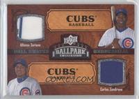 Dual Swatch Memorabilia - Alfonso Soriano, Carlos Zambrano