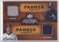 Dual Swatch Memorabilia - Tony Gwynn, Trevor Hoffman