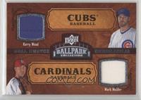 Dual Swatch Memorabilia - Kerry Wood, Mark Mulder