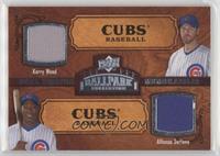 Dual Swatch Memorabilia - Kerry Wood, Alfonso Soriano