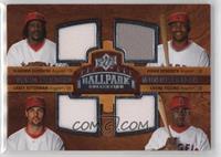 Quad Swatch Memorabilia - Vladimir Guerrero, Howie Kendrick, Casey Kotchman, Ch…