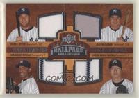 Quad Swatch Memorabilia - Derek Jeter, Jason Giambi, Mariano Rivera, Chien-Ming…