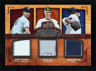 2008 Upper Deck Ballpark Collection - [Base] #253 - Six Swatch Memorabilia - Randy Johnson, Barry Zito, Johan Santana, Francisco Liriano, Mark Mulder, Scott Kazmir