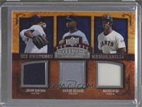 Six Swatch Memorabilia - Johan Santana, Carlos Delgado, Moises Alou, Cole Hamel…