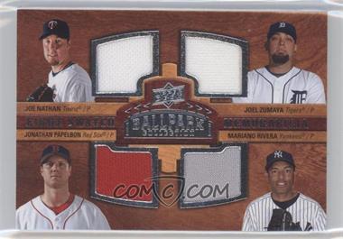 2008 Upper Deck Ballpark Collection - [Base] #296 - Eight Swatch Memorabilia - Joe Nathan, Joel Zumaya, Jonathan Papelbon, Mariano Rivera, Kerry Wood, Eric Gagne, Brad Lidge, Chad Cordero