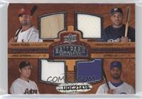 Eight Swatch Memorabilia - Albert Pujols, Prince Fielder, Lance Berkman, Derrek…