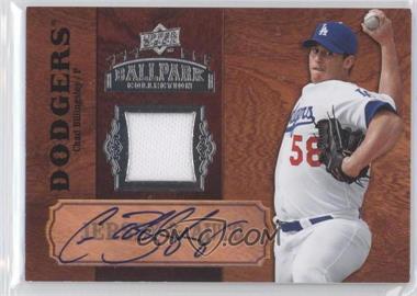2008 Upper Deck Ballpark Collection - Single Swatch - Jersey & Auto #SA-23 - Chad Billingsley