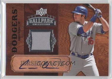 2008 Upper Deck Ballpark Collection - Single Swatch - Jersey & Auto #SA-7 - Andre Ethier