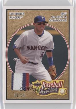 2008 Upper Deck Baseball Heroes - [Base] - Beige Patch #175 - Ian Kinsler /10