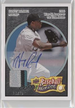 2008 Upper Deck Baseball Heroes - [Base] - Black Patch Autographs #68 - Hanley Ramirez /25