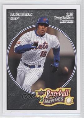 2008 Upper Deck Baseball Heroes - [Base] - Black #104 - Carlos Beltran