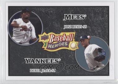 2008 Upper Deck Baseball Heroes - [Base] - Black #179 - Jose Reyes, Derek Jeter