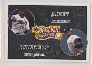 2008 Upper Deck Baseball Heroes - [Base] - Black #179 - Jose Reyes, Derek Jeter