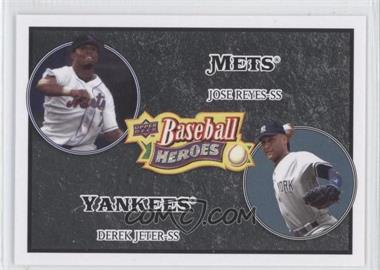 2008 Upper Deck Baseball Heroes - [Base] - Black #179 - Jose Reyes, Derek Jeter